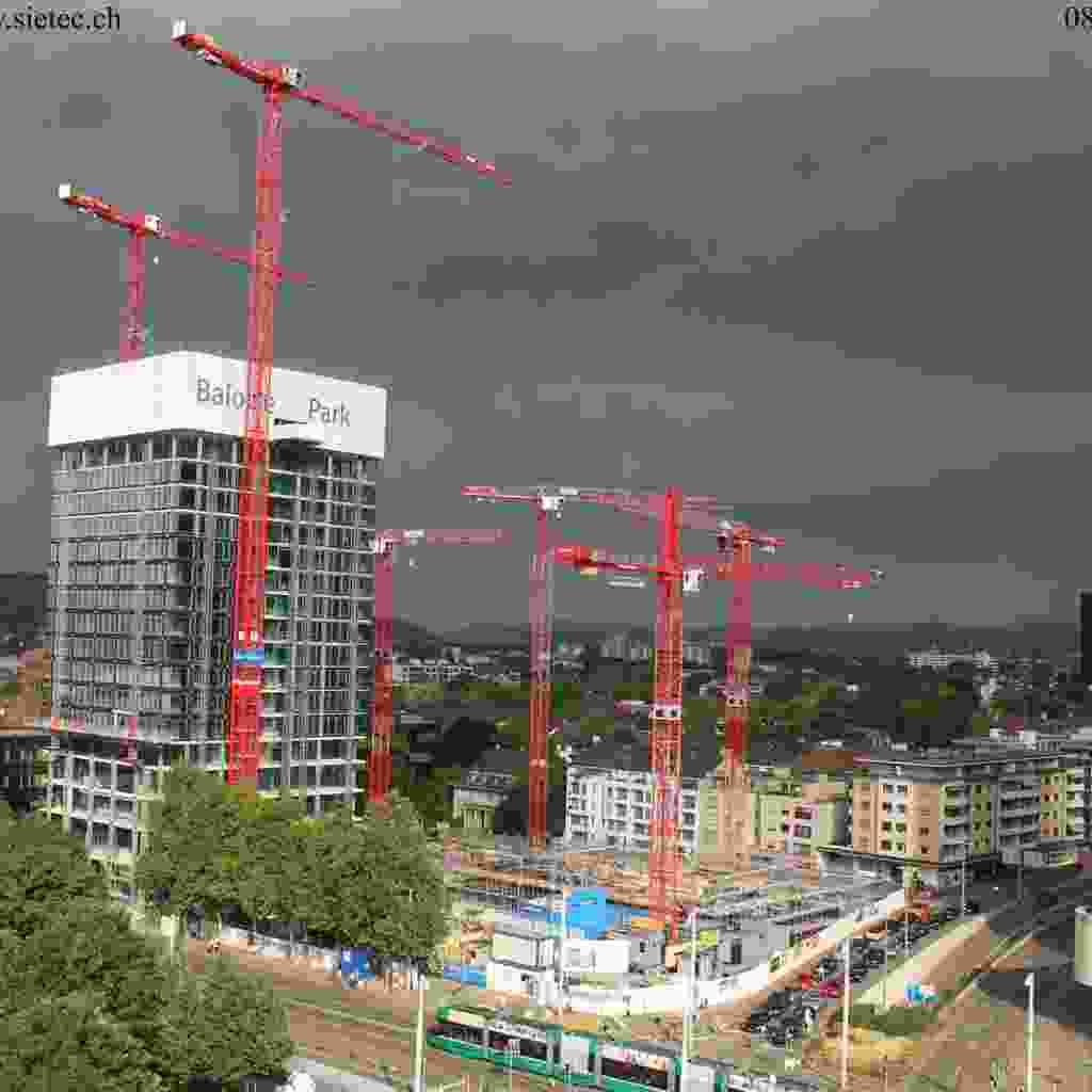 Baustellenkamera Hochhaus